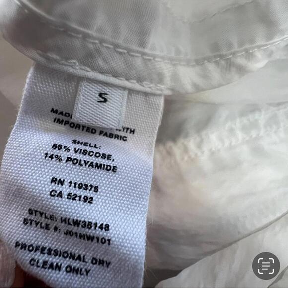 Helmut Lang bomber jacket Lightweight white size S - Picture 6 of 12